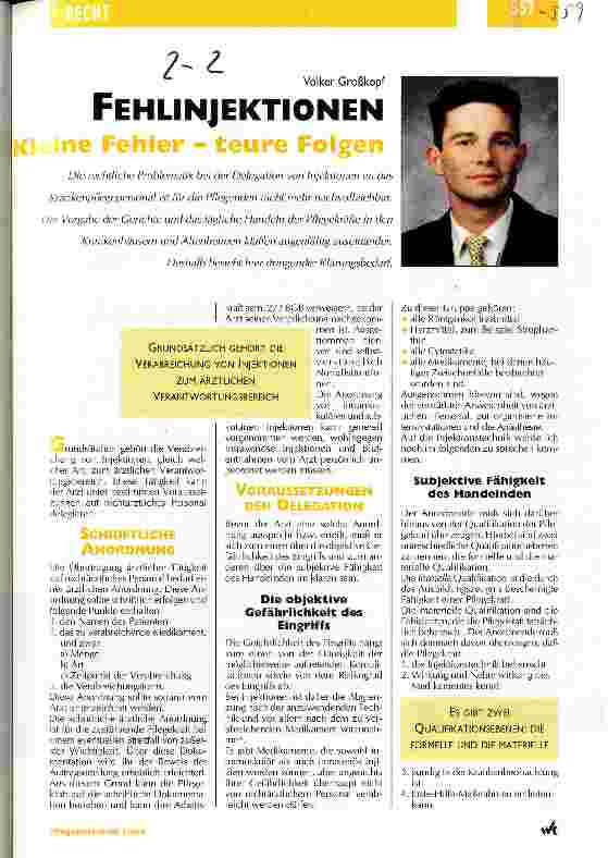 Vorschauseite 1: Fehlinjektionen Kleine Fehler - teure Folgen