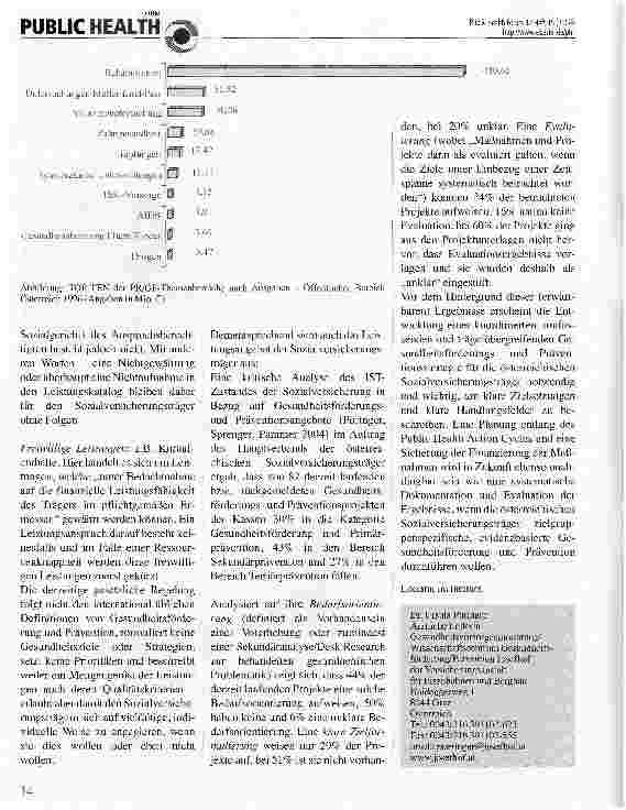 Vorschauseite 2: Wir tun, was wir können. .. Gesundheitsförderung und Prävention bei den österreichischen Sozialversicherungsträgern