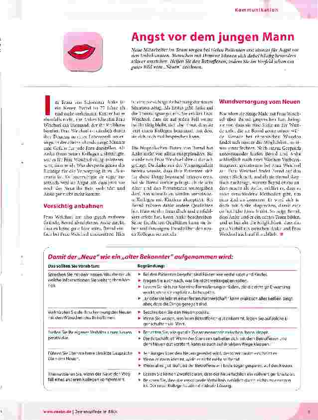 Vorschauseite 1: Angst vor dem jungen Mann