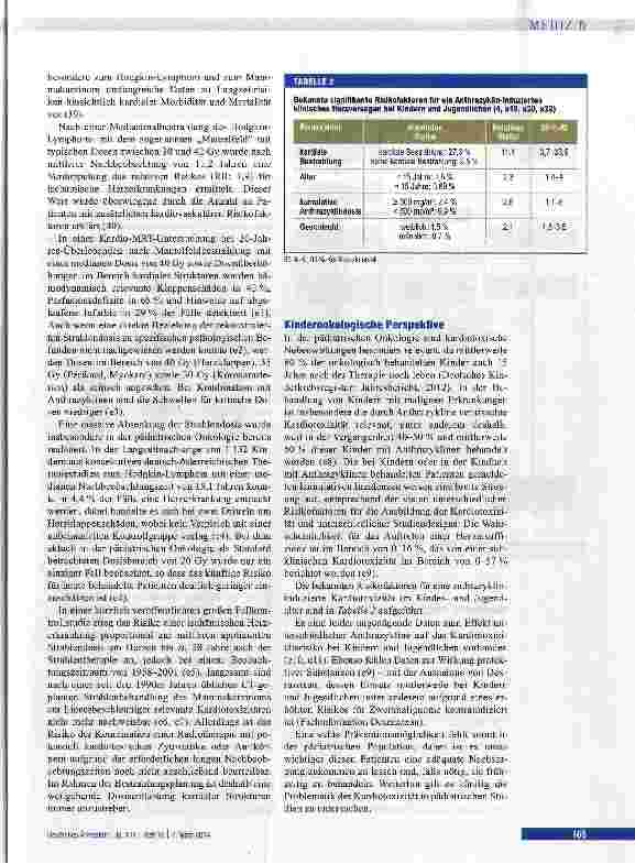 Vorschauseite 5: Kardiotoxizität onkologischer Therapien