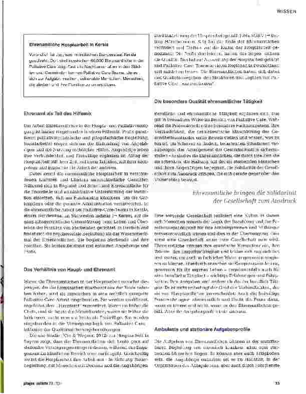 Vorschauseite 2: Ehrenamt: Unverzichtbar - aber bitte nicht ausnutzen