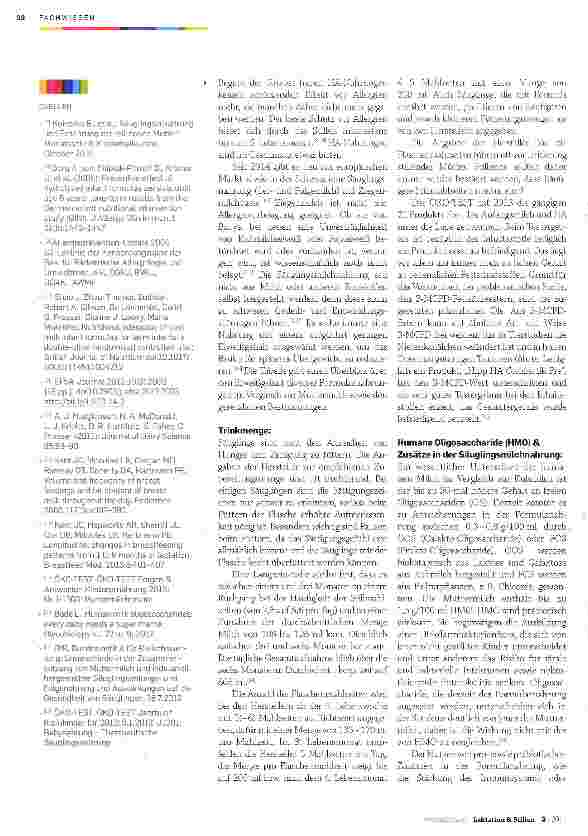 Vorschauseite 2: Muttermilchersatznahrungen im Überblick & Test