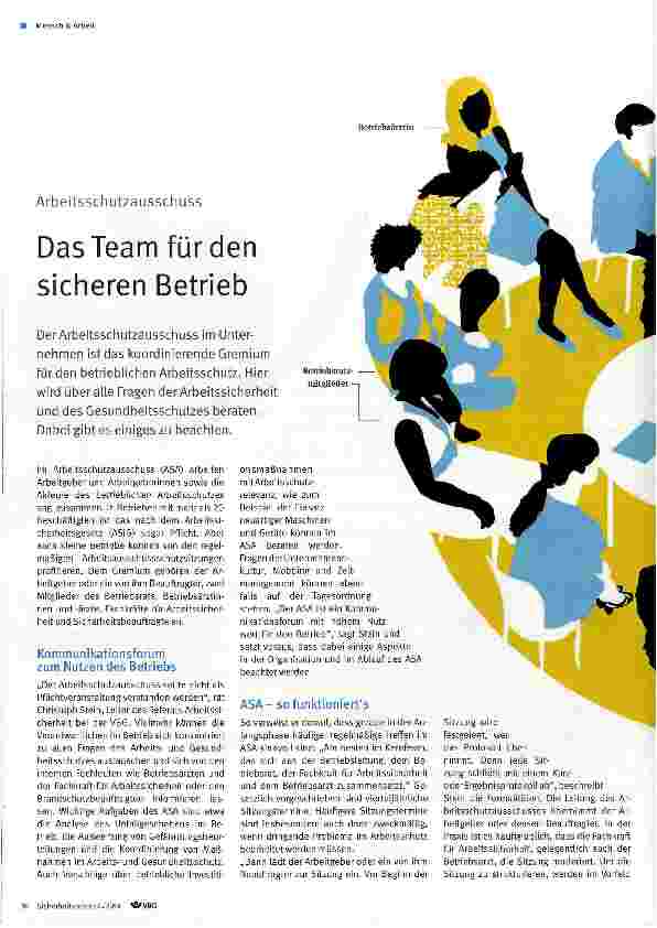 Vorschauseite 1: Das Team für den sicheren Betrieb
