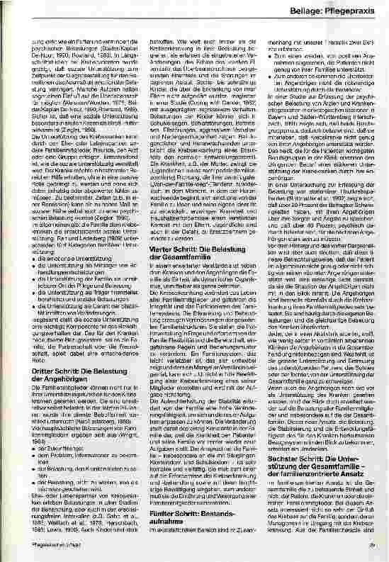 Vorschauseite 2: Psychosoziale Unterstützung als familienzentrierter Ansatz Angehörige erfahren Hilfe