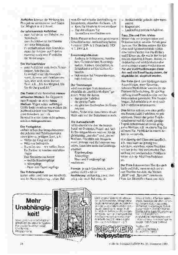 Vorschauseite 6: Prospekte, Presse und Plakate