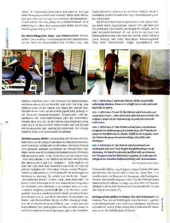 Vorschauseite 3: Untersuchen in der Neurophysiotherapie Standardisierte Tests und ihr Nutzen