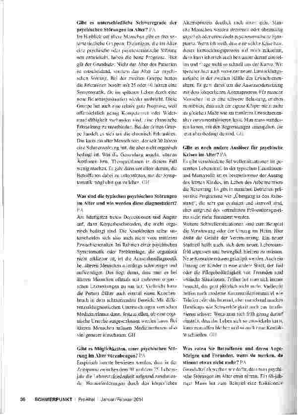 Vorschauseite 2: Psychische Gesundheit