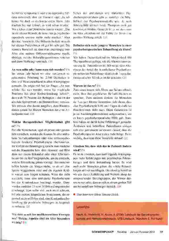 Vorschauseite 3: Psychische Gesundheit