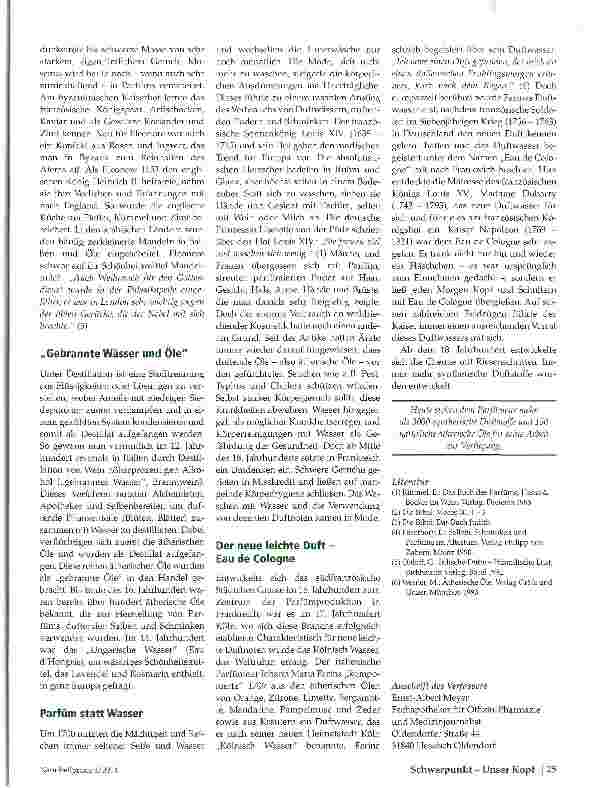 Vorschauseite 4: Duftstoffe und -salben in vergangener Zeit