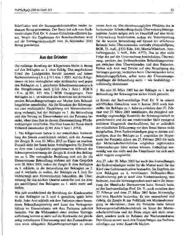Vorschauseite 4: Arztliche Überweisung mit konkretem Untersuchungsauftrag und Ankreuzung des Kästchens „Mit-/Weiterbehandlung