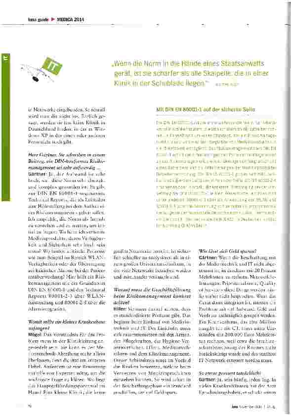 Vorschauseite 5: Risikomanagement? Chefsache!