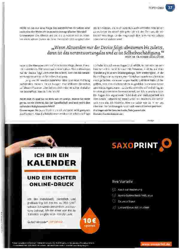 Vorschauseite 3: Die superfitten Alten sind die neuen Ikonen