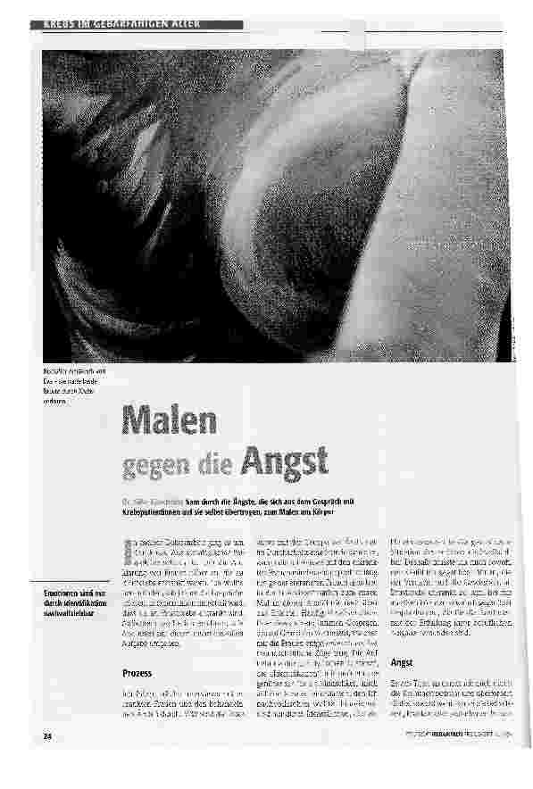 Vorschauseite 1: Malen gegen die Angst