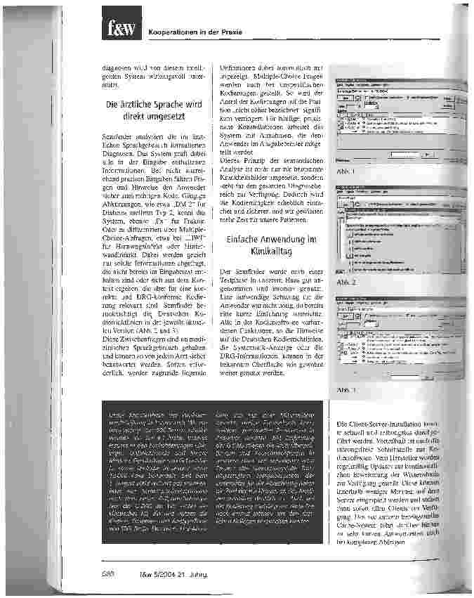 Vorschauseite 2: Unser Ziel ist das Right-CodingSemantische Textanalyse in der Paul-Gerhardt-Stiftung Lutherstadt Wittenberg sichert hohe Kodierqualität