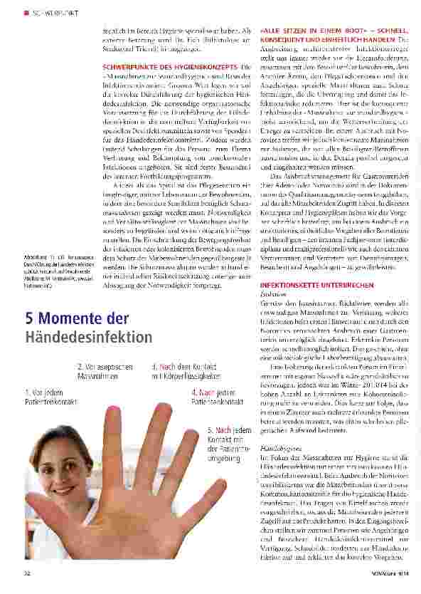 Vorschauseite 2: Hilflos oder bereit zum Handeln -wenn der Norovirus um sich greift