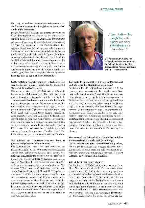 Vorschauseite 2: Überleben um jeden Preis ist auf keinen Fall das Ziel