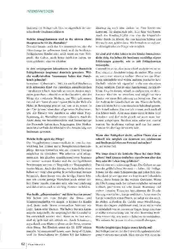 Vorschauseite 3: Überleben um jeden Preis ist auf keinen Fall das Ziel