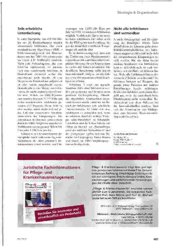 Vorschauseite 4: Saubere Hände, gute Medizin