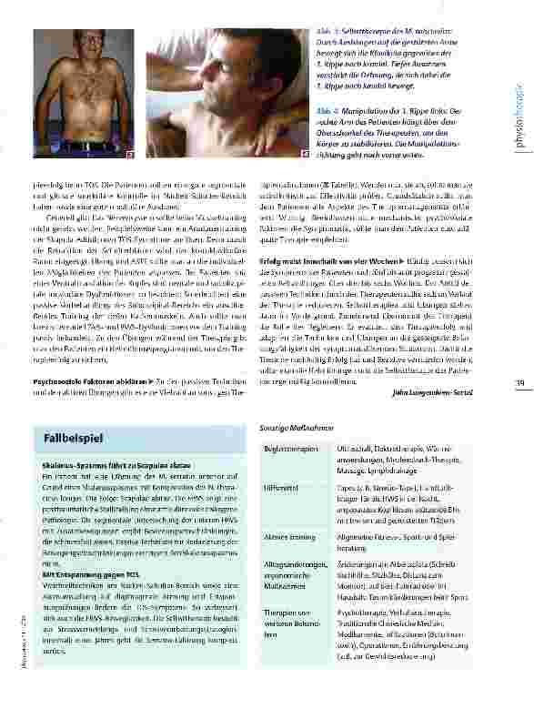 Vorschauseite 2: Thoracic Outlet Syndrome: Therapiemanagement Skaleni und erste Rippe behandeln