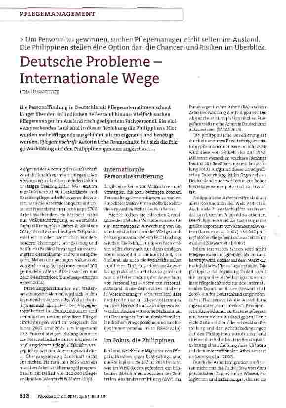 Vorschauseite 1: Deutsche Probleme -Internationale Wege