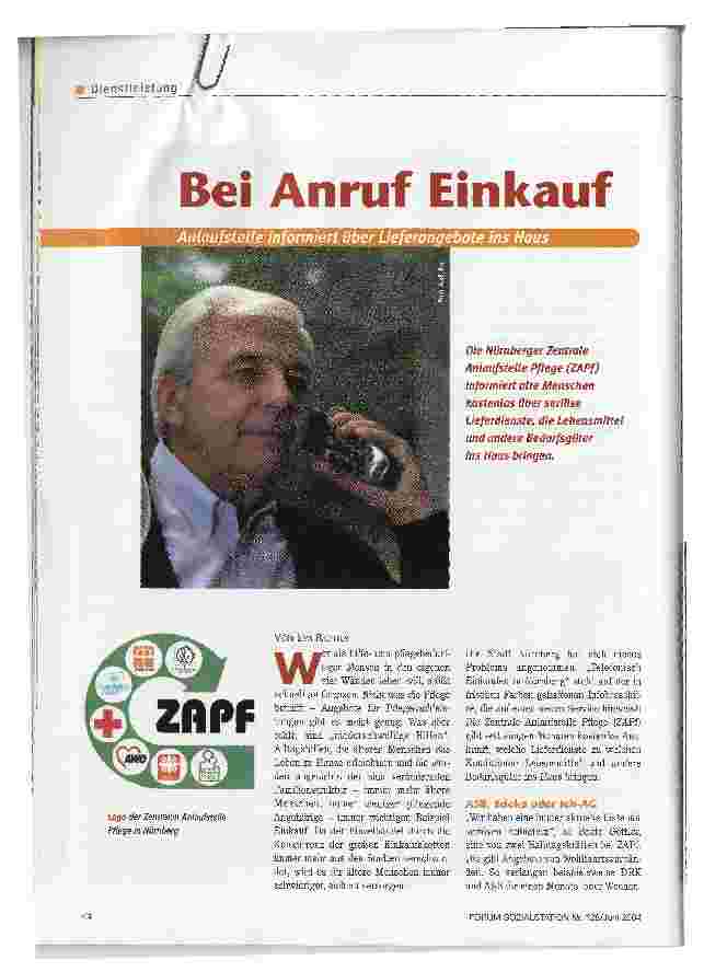Vorschauseite 1: Bei Anruf Einkauf
