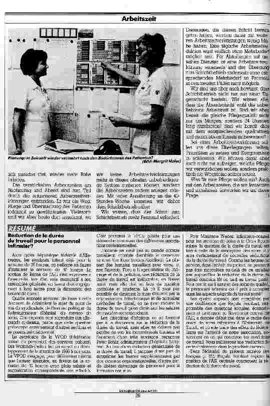 Vorschauseite 2: Näher zum Schichtbetrieb (Der Pflegedienst)
