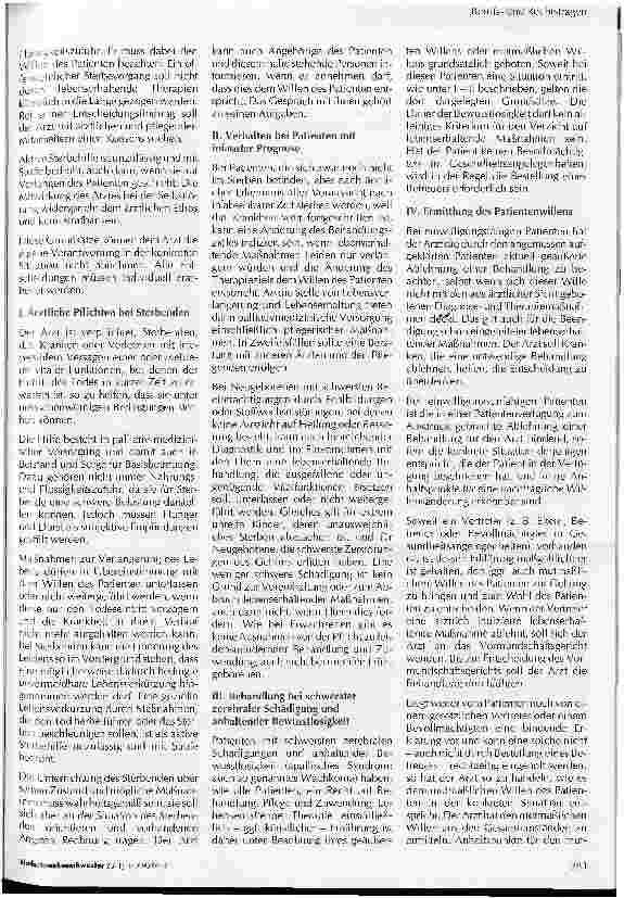Vorschauseite 2: Grundsätze zur ärztlichen SterbebegleitungNeufassung der Bundesärztekammer