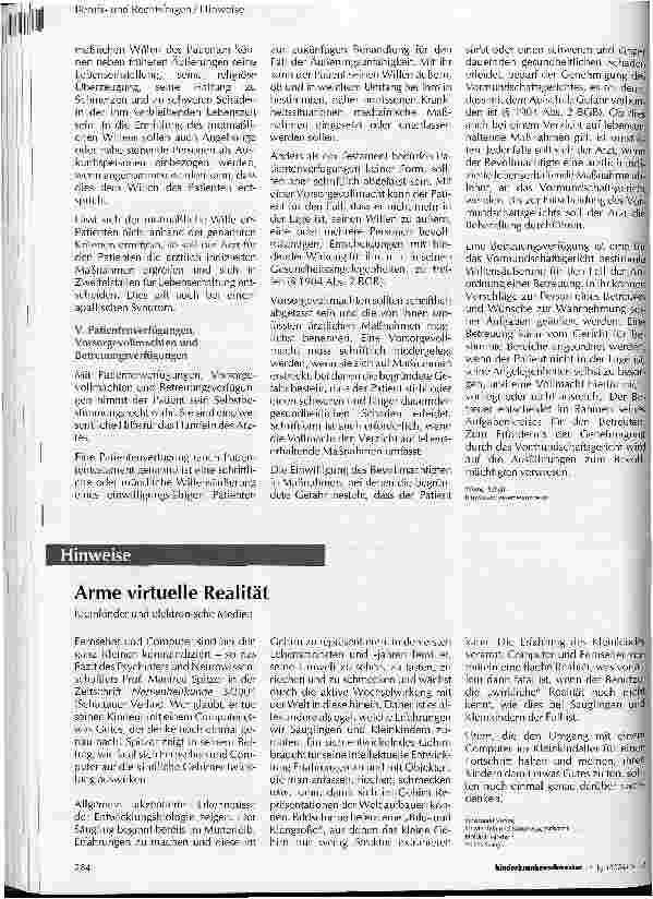 Vorschauseite 3: Grundsätze zur ärztlichen SterbebegleitungNeufassung der Bundesärztekammer