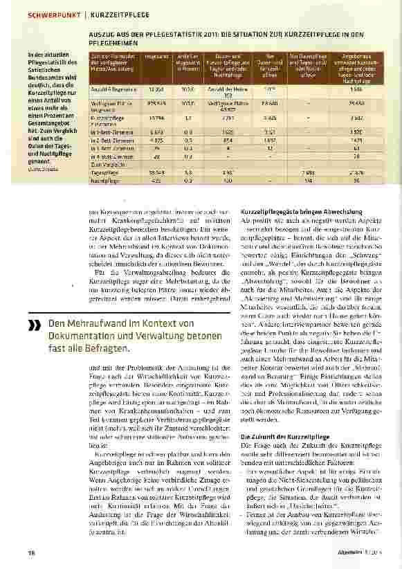 Vorschauseite 3: Heraus aus dem Schattendasein