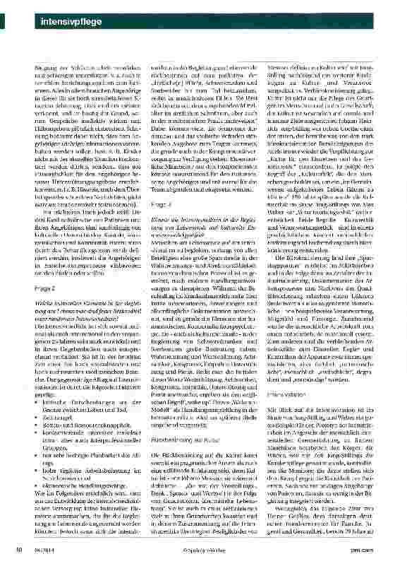 Vorschauseite 3: Kulturelle Aspekte der Begleitung