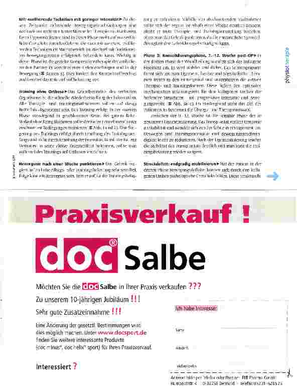 Vorschauseite 4: Rehabilitation nach vorderer KreuzbandplastikTraining & Therapie fürs lädierte Knie