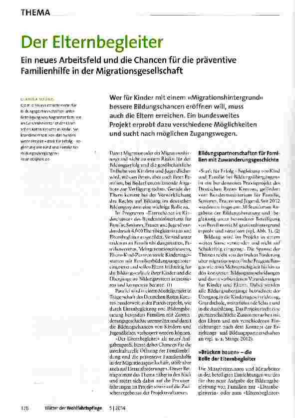 Vorschauseite 1: Der Elternbegleiter