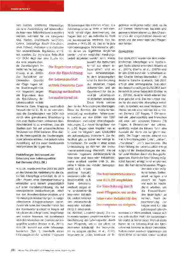 Vorschauseite 6: Lebensqualitätsinstrumente
