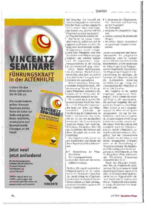 Vorschauseite 5: Pflege: ein dynamischer ProzessQualitätDer Pflegeprozess als Professionalisierungsinstrument