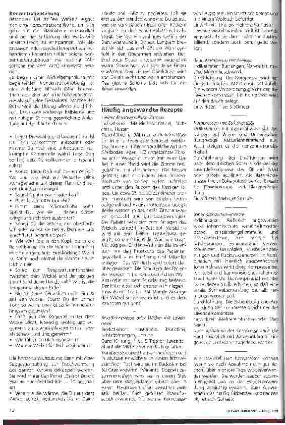 Vorschauseite 4: Hausmittelrezepte zur Vorbeugung von Krankheiten 2. Teil: Wickel, Kompressen ...