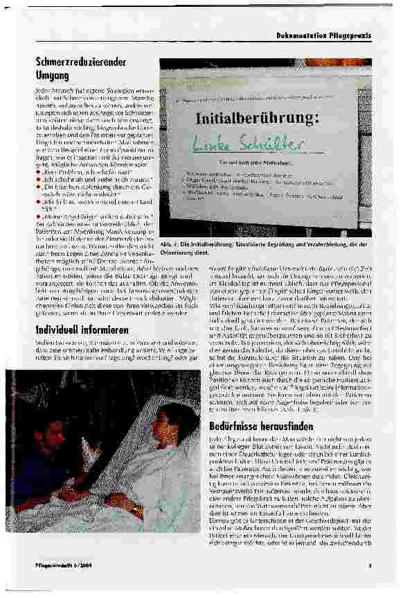 Vorschauseite 2: Basale Stimulation® zur Begleitung von Schmerzpatienten