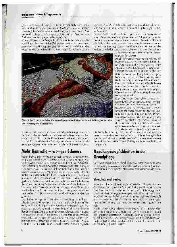 Vorschauseite 3: Basale Stimulation® zur Begleitung von Schmerzpatienten