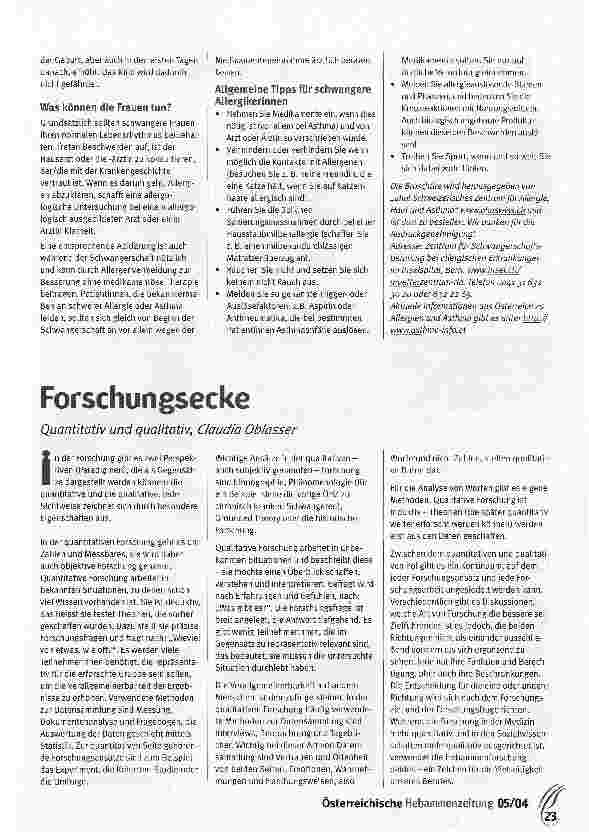 Vorschauseite 2: Schwangerschaft und Asthma