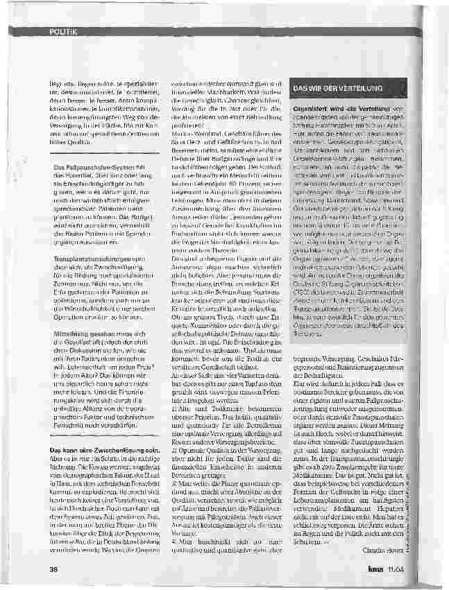 Vorschauseite 3: Von der Politik allein gelassen