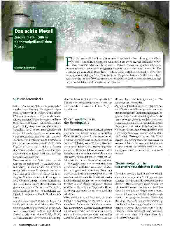 Vorschauseite 1: Das achte Metall