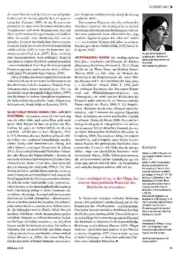 Vorschauseite 3: Die spürbare Seele