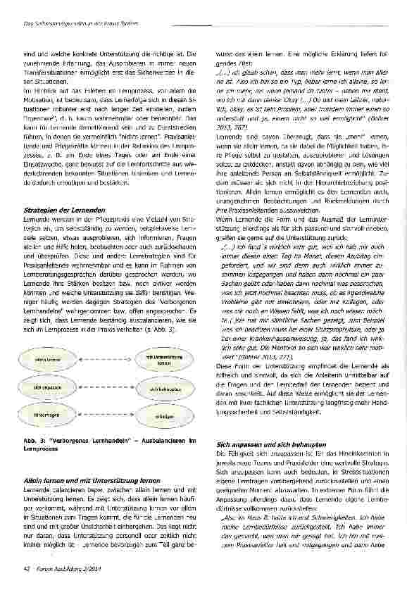 Vorschauseite 3: Das Selbstständigwerden in der Praxis fördern