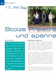 Vorschauseite 1: Stolze Preisträger und spannende Vorträge