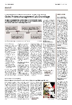 Vorschauseite 1: Gutes Prozessmanagement als Grundlage