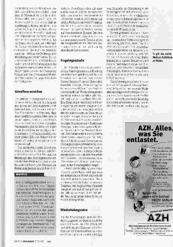 Vorschauseite 2: Frühzeitig erkennen