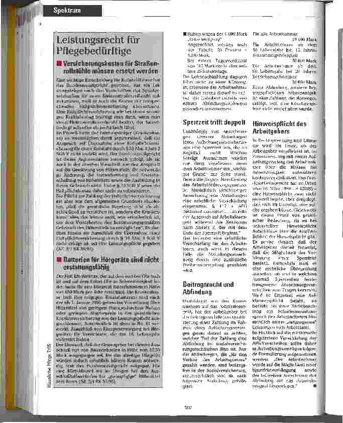 Vorschauseite 2: Aufhebungsvereinbarungen Risiko für beide Seiten