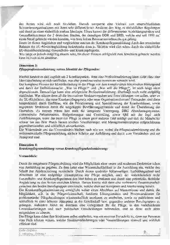 Vorschauseite 3: Wie hat das neue Krankenpflegegesetz die Praxis verändert?