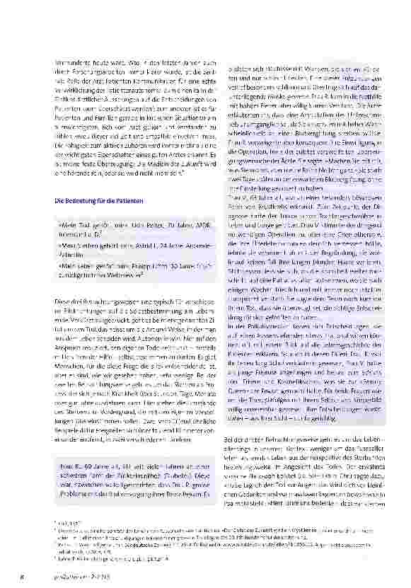 Vorschauseite 3: Was heisst hier «Selbstbestimmung»? Versuch einer Annäherung