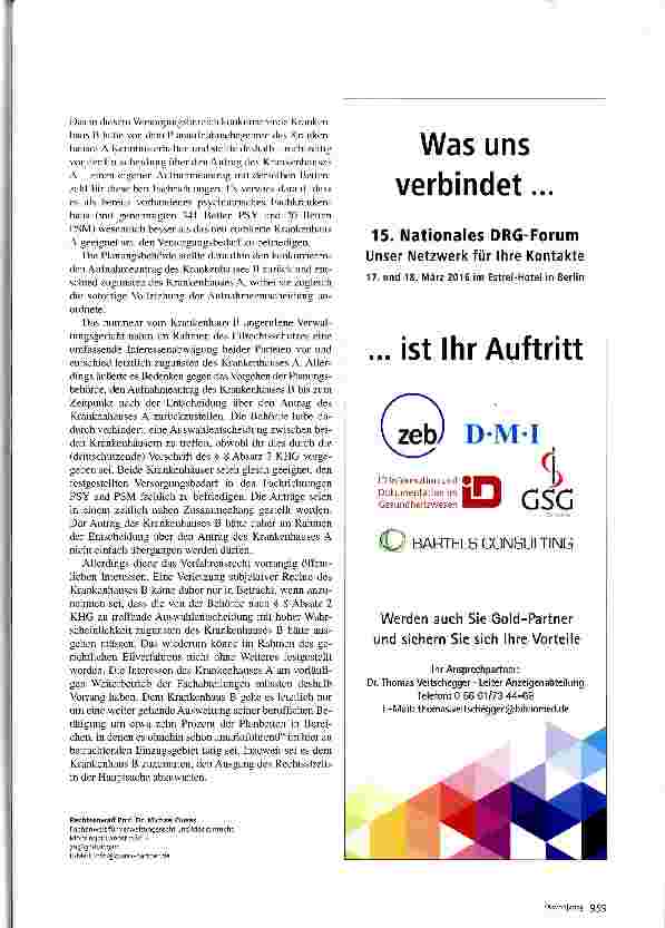 Vorschauseite 4: Streit zwischen Konkurrenten