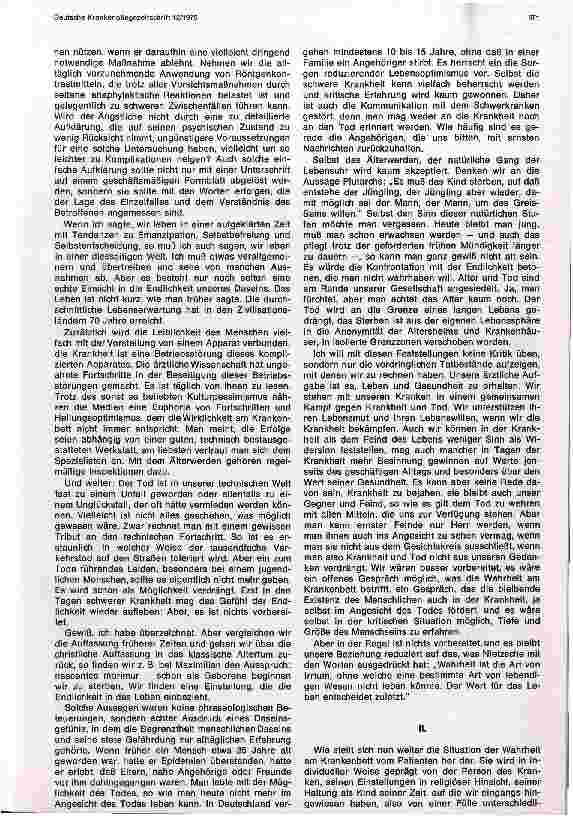 Vorschauseite 2: Die Wahrheit am Krankenbett